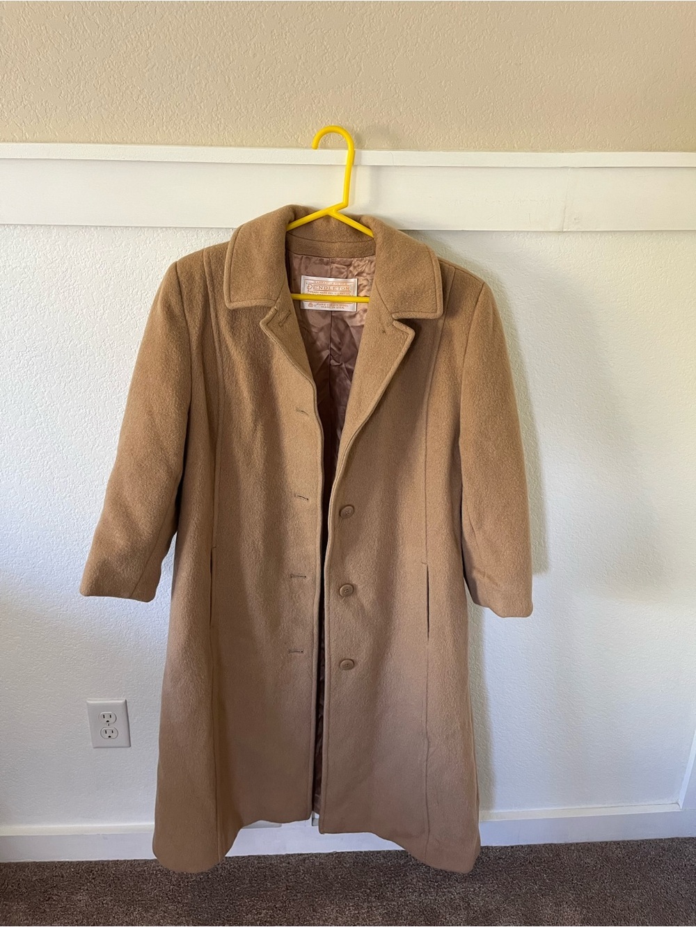 Pendleton Women's 12 Virgin Wool Trench Coat.